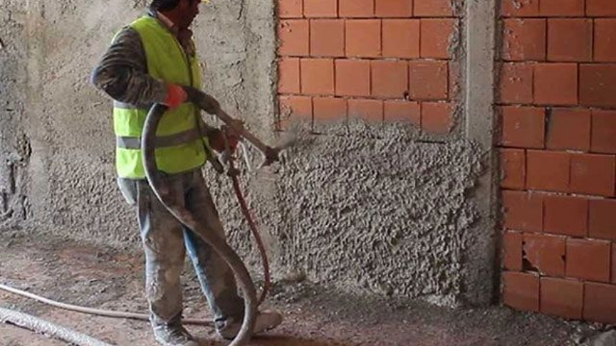 Makinalı Kaba Alçı İmalatı